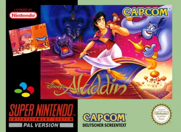 Aladdin (Germany) box cover front